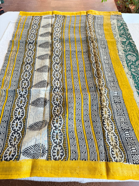 Maheswari border chanderi saree