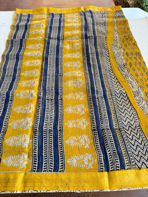 Maheswari border chanderi saree