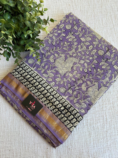 Maheswari border chanderi saree