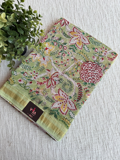 Maheswari border chanderi saree