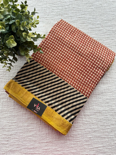 Maheswari border chanderi saree