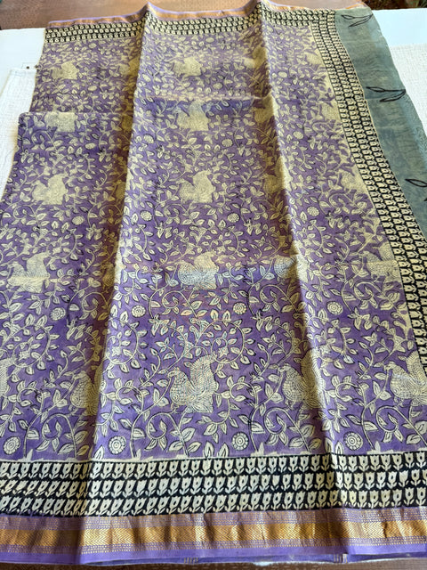 Maheswari border chanderi saree