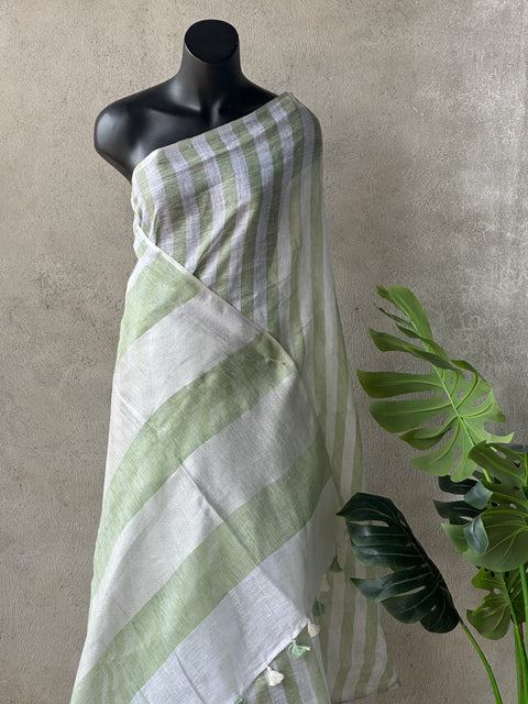 Bhagalpur Linen saree