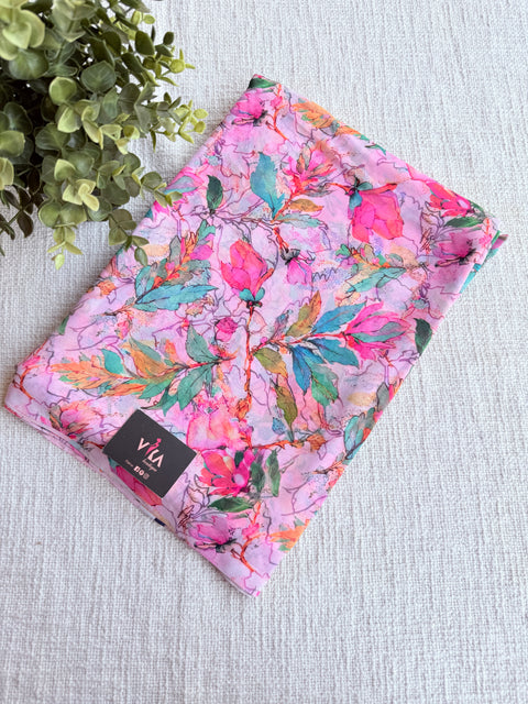 Digital printed faux georgette saree