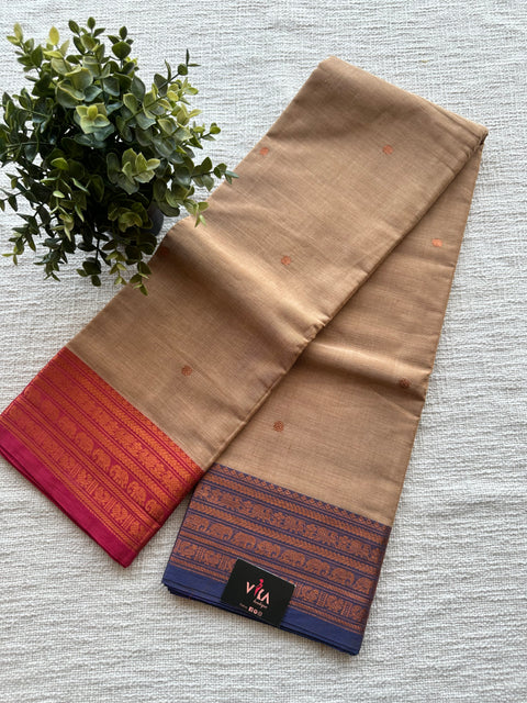 Handloom chettinad cotton saree