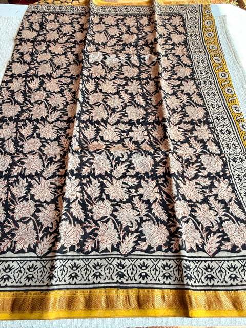 Maheswari border chanderi saree