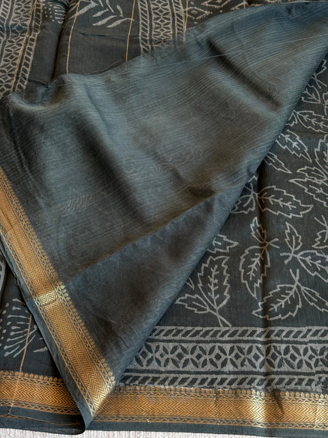 Maheswari border chanderi saree