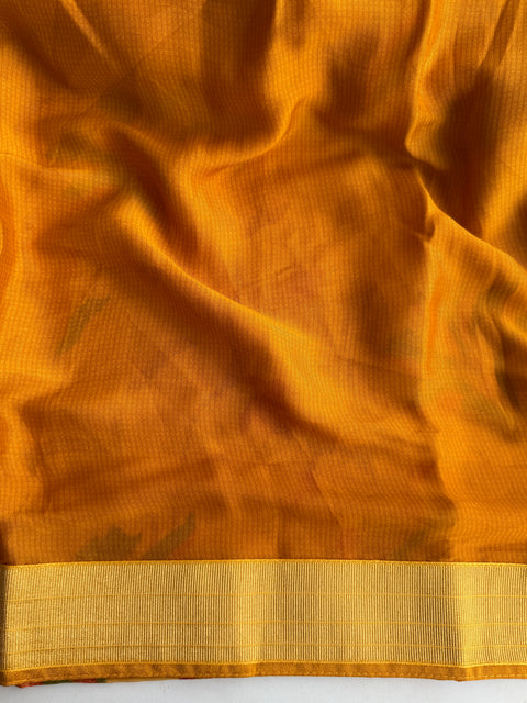 Brasso chiffon saree