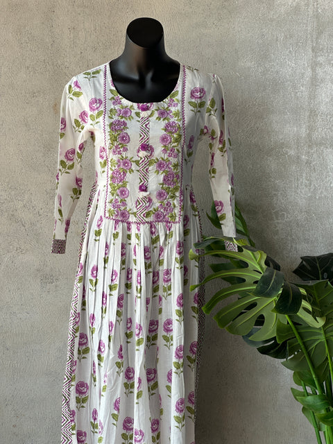 Size 38 - Printed cotton kurti