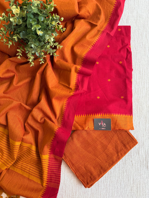 Handloom cotton salwar suit material