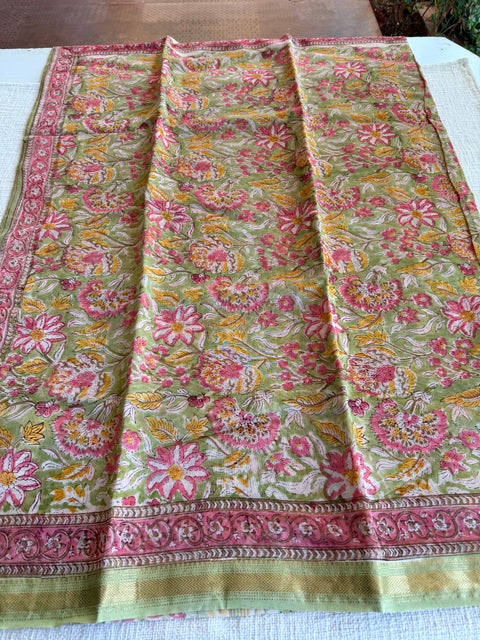 Maheswari border chanderi saree