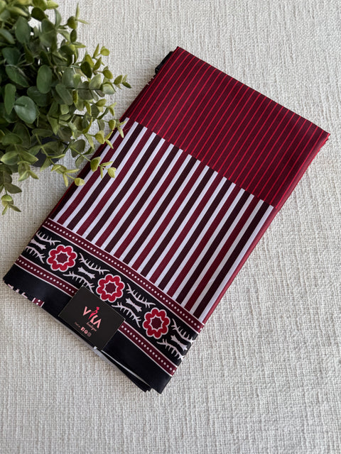 Dailywear printed crepe saree