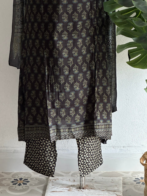 printed Pure viscose kurta pant set