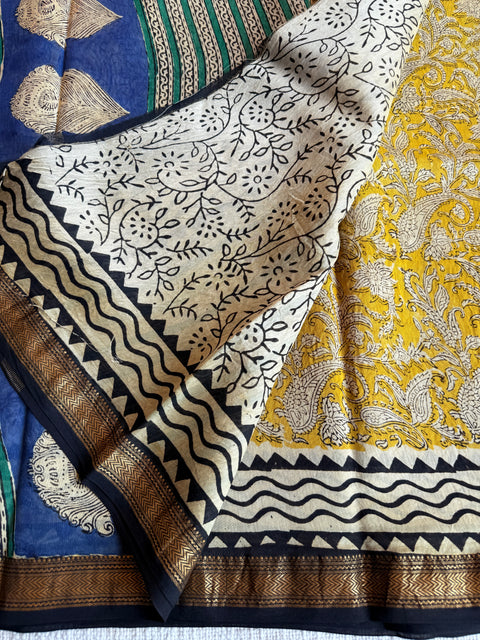 Maheswari border chanderi saree