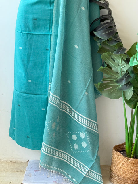 Jamdhani top and dupatta