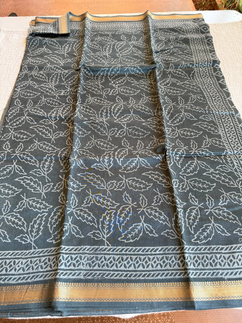 Maheswari border chanderi saree