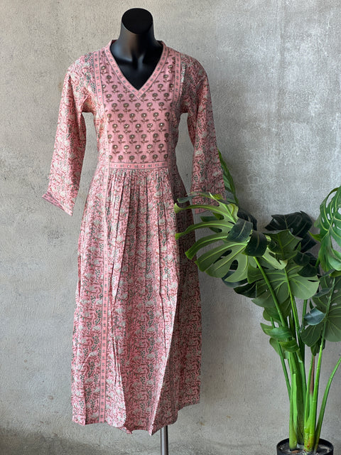 Size 38 - Printed cotton kurti