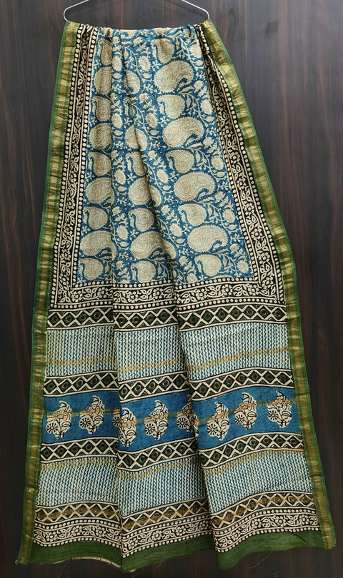 Maheswari border chanderi saree