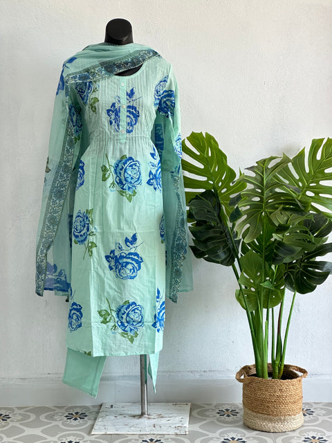 printed cotton readymade set