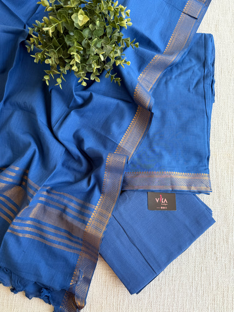 Handloom cotton salwar suit material