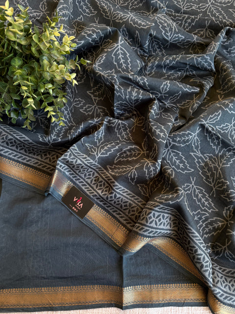 Maheswari border chanderi saree