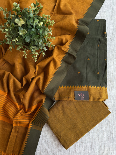 Handloom cotton salwar suit material