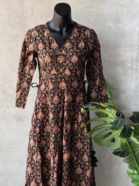 Size 38 -Printed pure cotton gown