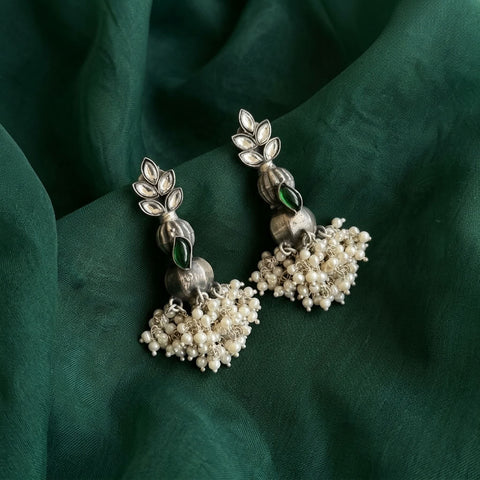 925 pure silver antique earring