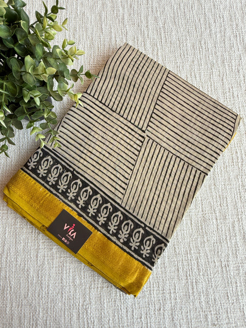 Maheswari border chanderi saree