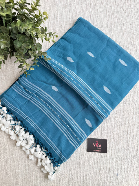 Bhutta weaving mul cotton saree