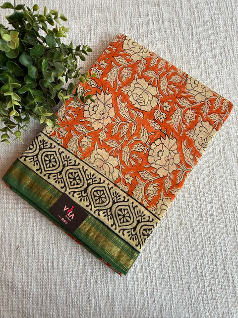 Maheswari border chanderi saree
