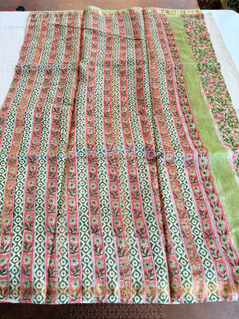 Maheswari border chanderi saree