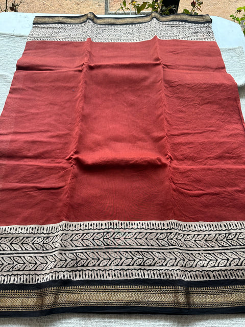 Maheswari border chanderi saree