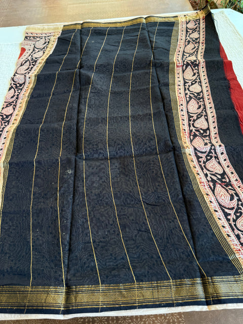 Maheswari border chanderi saree
