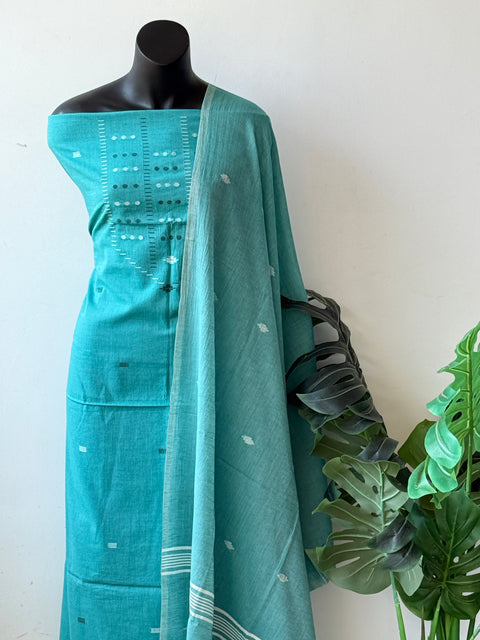 Jamdhani top and dupatta