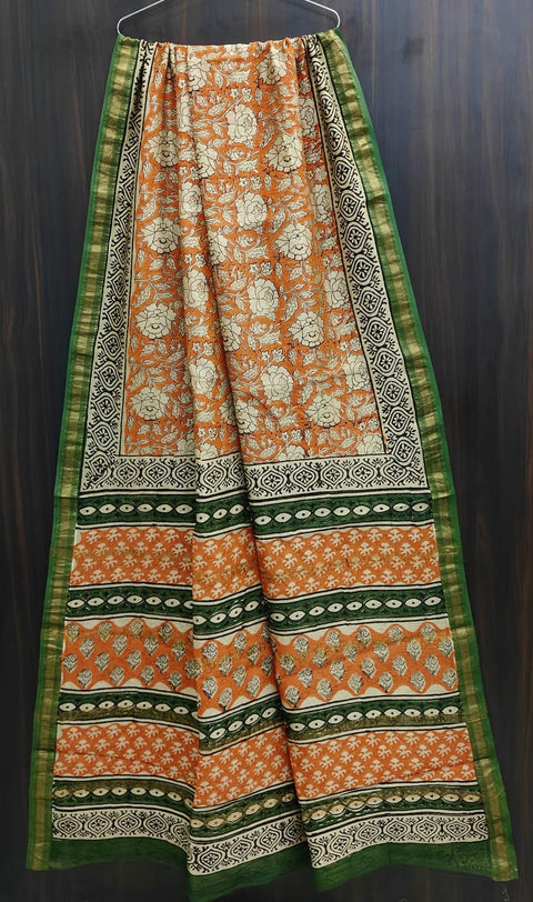 Maheswari border chanderi saree