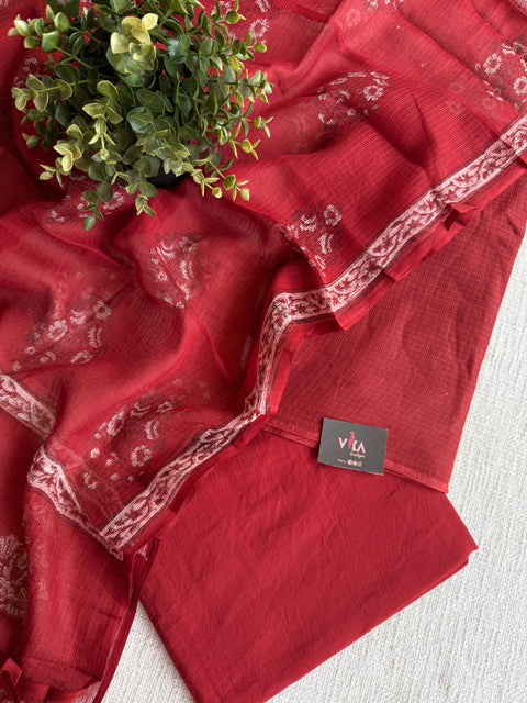 Kota cotton salwar suit set