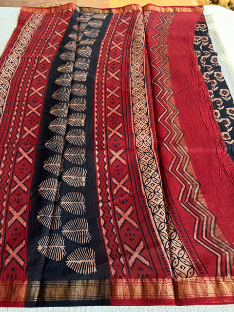 Maheswari border chanderi saree