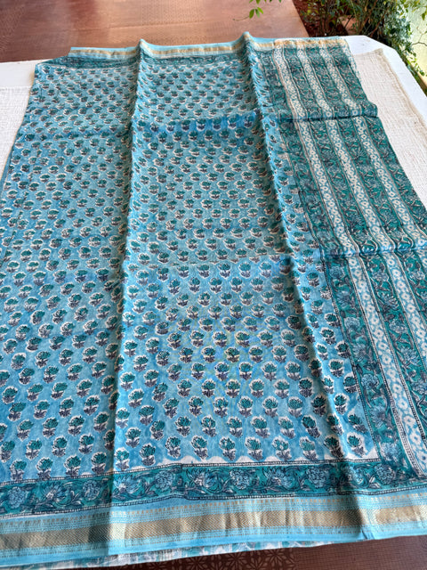 Maheswari border chanderi saree