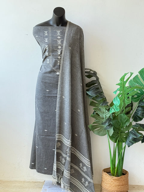 Jamdhani top and dupatta