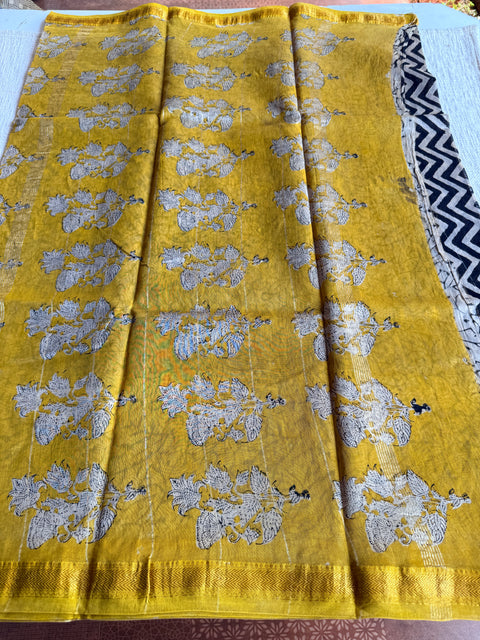 Maheswari border chanderi saree