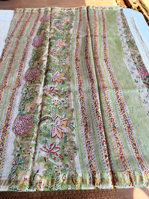 Maheswari border chanderi saree