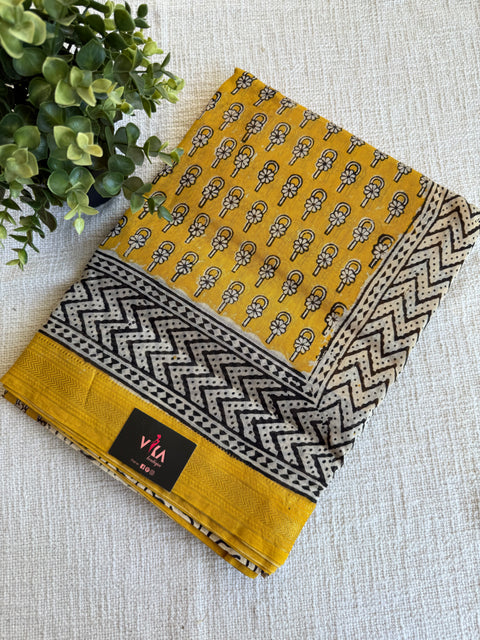 Maheswari border chanderi saree