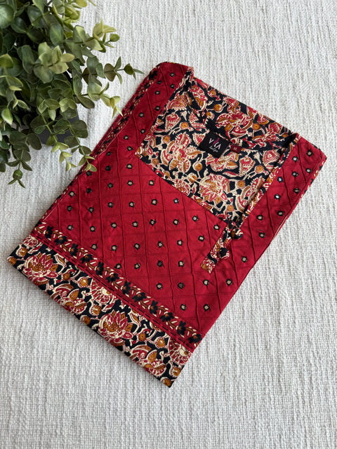 XL size mirror work printed cotton nighty