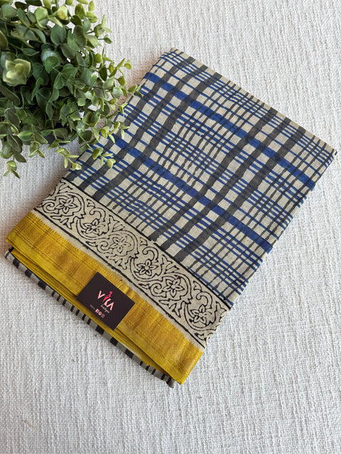 Maheswari border chanderi saree