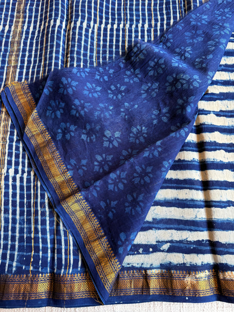 Maheswari border chanderi saree