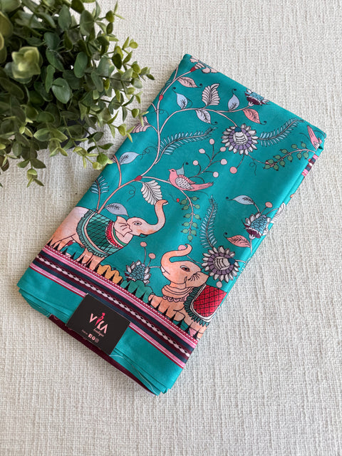 Dailywear printed crepe saree