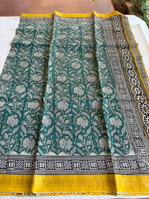 Maheswari border chanderi saree