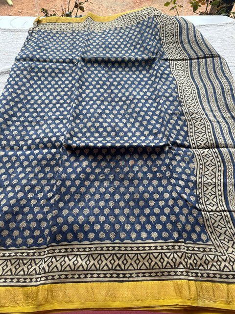 Maheswari border chanderi saree