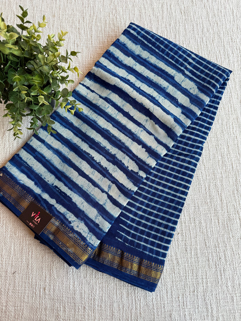 Maheswari border chanderi saree